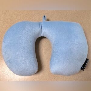 Velocity Light Blue Travel Pillow